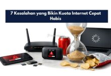 7 Kesalahan yang Bikin Kuota Internet Cepat Habis