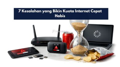 7 Kesalahan yang Bikin Kuota Internet Cepat Habis