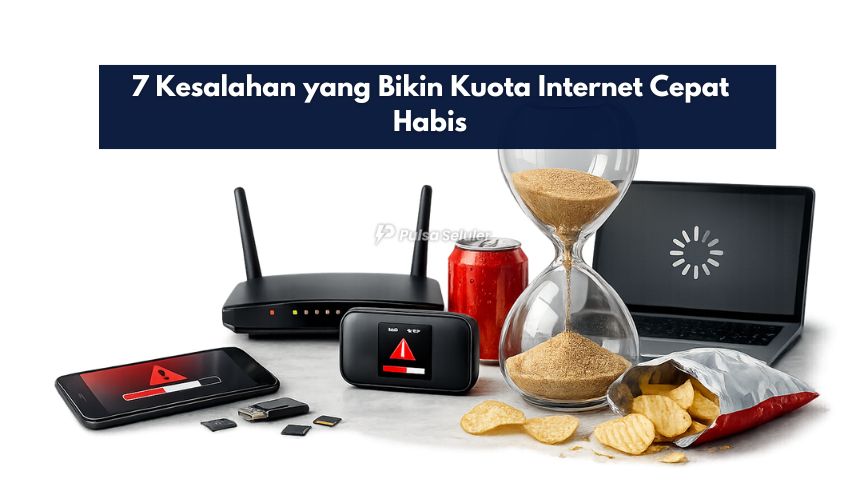 7 Kesalahan yang Bikin Kuota Internet Cepat Habis