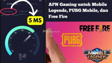 APN Gaming untuk Mobile Legends, PUBG Mobile, dan Free Fire