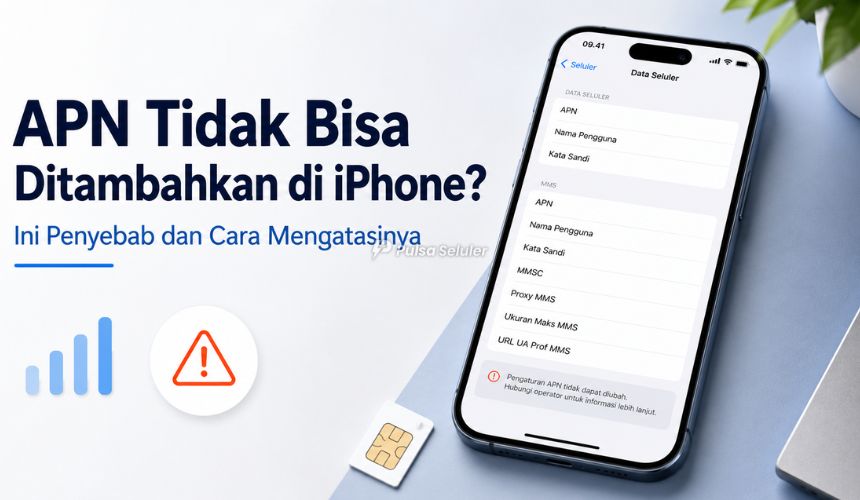 APN Tidak Bisa Ditambahkan di iPhone