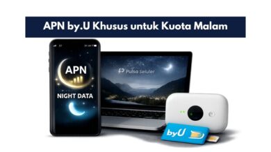 APN by.U Khusus untuk Kuota Malam