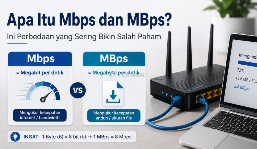 Apa Itu Mbps dan MBps