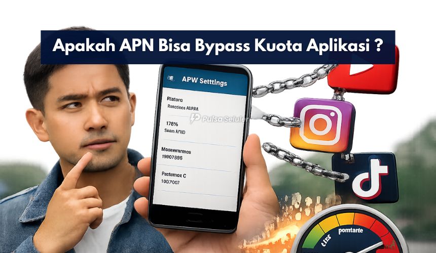 Apakah APN Bisa Bypass Kuota Aplikasi ?