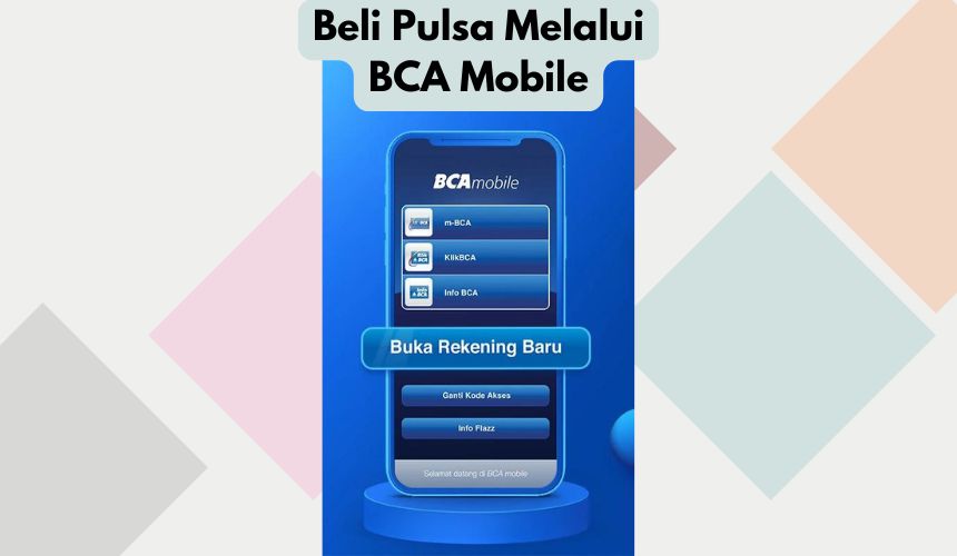 Beli Pulsa Melalui BCA Mobile