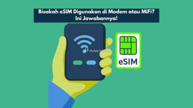 Bisakah eSIM Digunakan di Modem atau MiFi