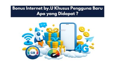Bonus Internet by.U Khusus Pengguna Baru