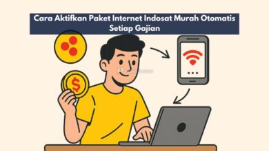 Cara Aktifkan Paket Internet Indosat Murah Otomatis Setiap Gajian