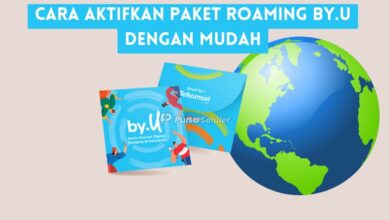 Cara Aktifkan Paket Roaming by.U dengan Mudah