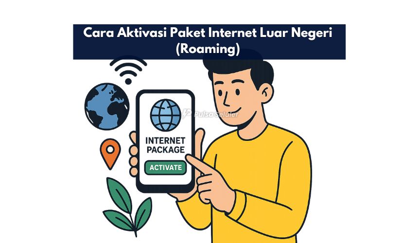 Cara Aktivasi Paket Internet Luar Negeri (Roaming)