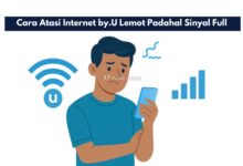 Cara Atasi Internet by.U Lemot Padahal Sinyal Full