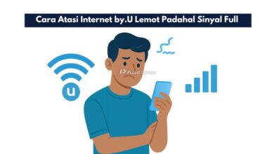 Cara Atasi Internet by.U Lemot Padahal Sinyal Full