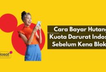 Cara Bayar Hutang Kuota Darurat Indosat Sebelum Kena Blokir