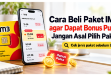 Cara Beli Paket IM3 agar Dapat Bonus Pulsa