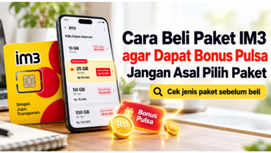 Cara Beli Paket IM3 agar Dapat Bonus Pulsa