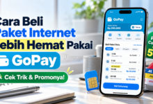 Cara Beli Paket Internet Lebih Hemat Pakai GoPay