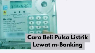 Cara Beli Pulsa Listrik Lewat m-Banking