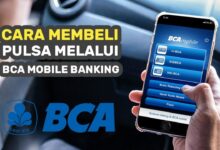 Cara Beli Pulsa lewat M-Banking BCA Mobile