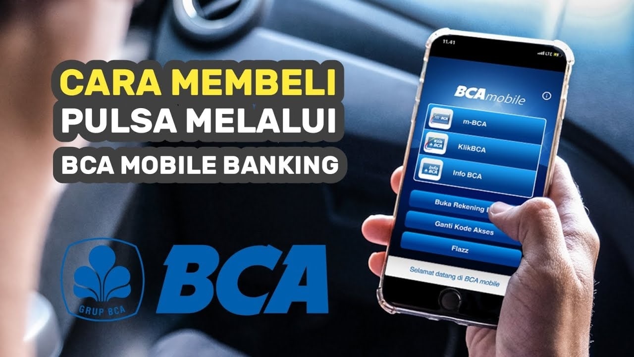 Cara Beli Pulsa lewat M-Banking BCA Mobile Untuk Semua Operator - Pulsa ...