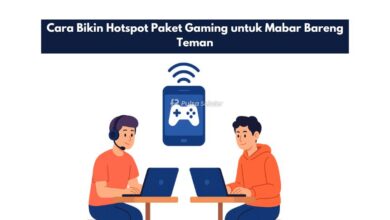 Cara Bikin Hotspot Paket Gaming untuk Mabar Bareng Teman