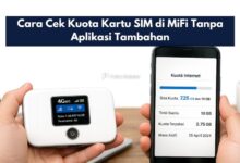 Cara Cek Kuota Kartu SIM di MiFi Tanpa Aplikasi Tambahan
