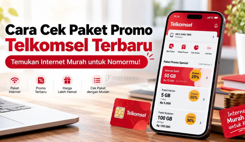 Cara Cek Paket Promo Telkomsel Terbaru