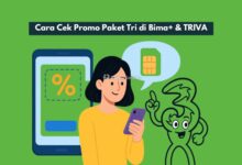 Cara Cek Promo Paket Tri di Bima+ & TRIVA
