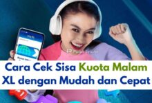 Cara Cek Sisa Kuota Malam XL dengan Mudah dan Cepat