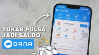 Cara Convert Pulsa Jadi Saldo DANA