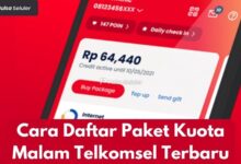 Cara Daftar Paket Kuota Malam Telkomsel Terbaru