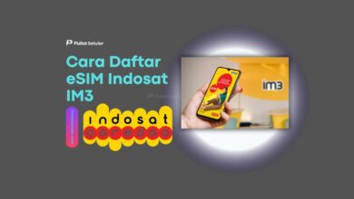 Cara Daftar eSIM Indosat IM3