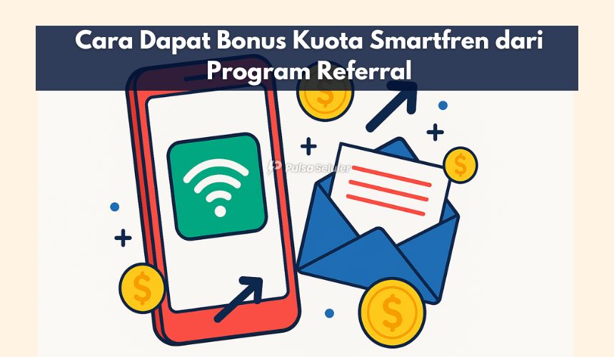 Cara Dapat Bonus Kuota Smartfren dari Program Referral