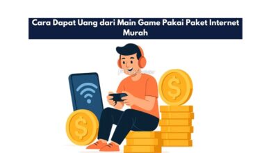 Cara Dapat Uang dari Main Game Pakai Paket Internet Murah