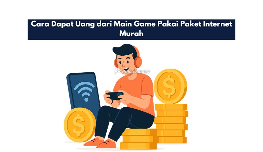 Cara Dapat Uang dari Main Game Pakai Paket Internet Murah