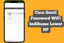 Cara Ganti Password WiFi Indihome Lewat HP