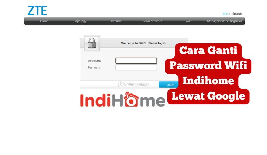 Cara Ganti Password Wifi Indihome Lewat Google