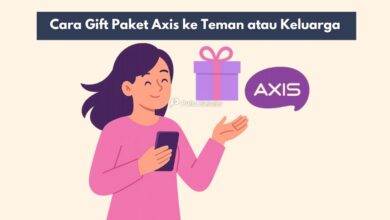 Cara Gift Paket Axis ke Teman atau Keluarga