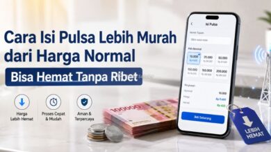 Cara Isi Pulsa Lebih Murah dari Harga Normal