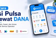 Cara Isi Pulsa Lewat DANA