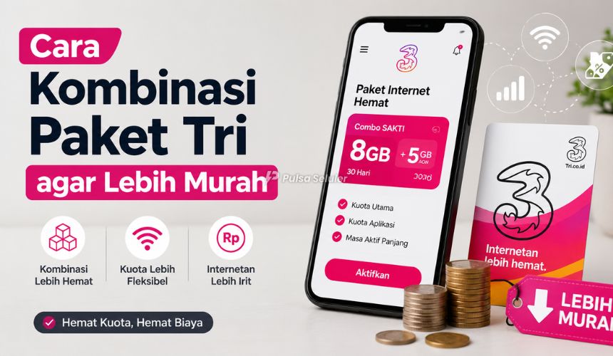 Cara Kombinasi Paket Tri agar Lebih Murah