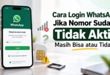 Cara Login WhatsApp Jika Nomor Sudah Tidak Aktif