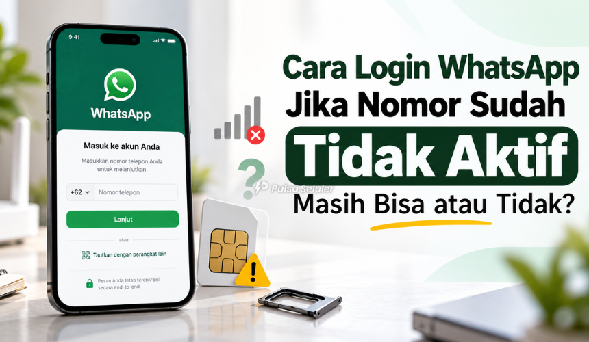 Cara Login WhatsApp Jika Nomor Sudah Tidak Aktif