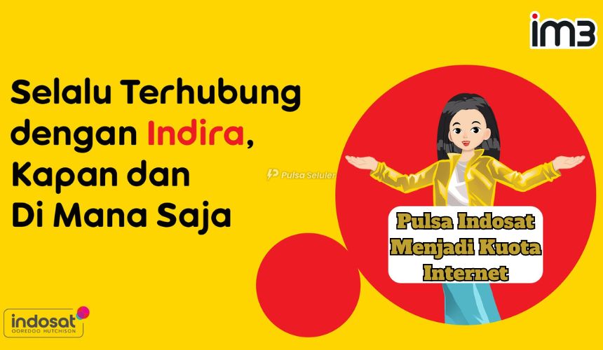 Cara Memaketkan Pulsa Indosat Menjadi Kuota Internet