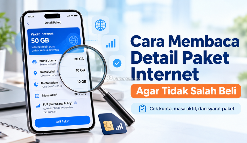 Cara Membaca Detail Paket Internet agar Tidak Salah Beli