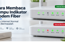 Cara Membaca Lampu Indikator Modem Fiber agar Tahu Internet Normal atau Bermasalah