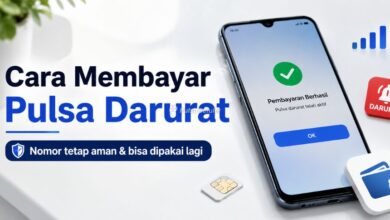 Cara Membayar Pulsa Darurat