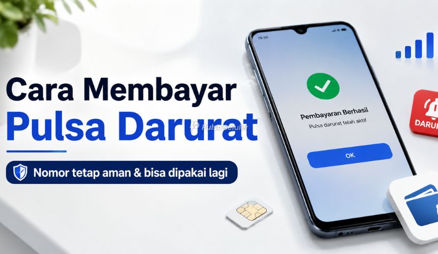 Cara Membayar Pulsa Darurat