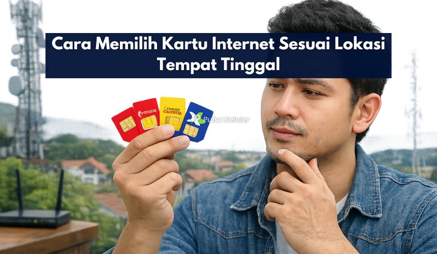 Cara Memilih Kartu Internet Sesuai Lokasi Tempat Tinggal