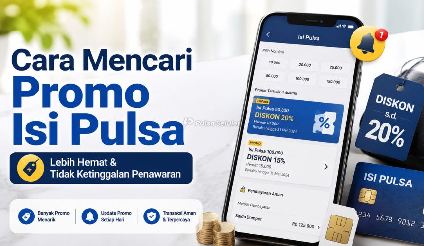 Cara Mencari Promo Isi Pulsa agar Lebih Hemat