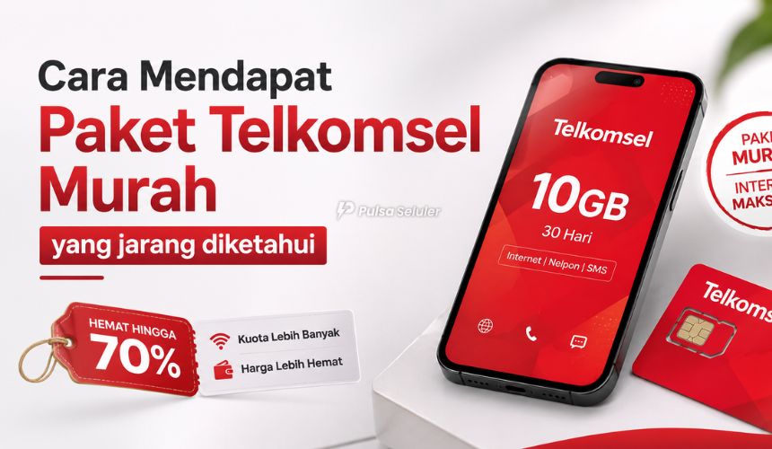 Cara Mendapat Paket Telkomsel Murah yang Jarang Diketahui